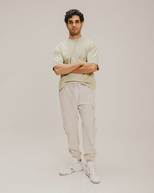Jogger Cargo Slim Gris